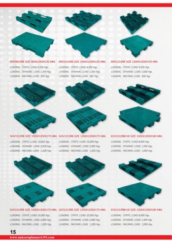 ผู้ผลิตพาเลทพลาสติกราคาโรงงาน